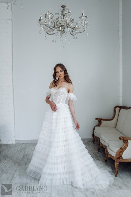 Свадебное платье «Бруна»‎ | Свадебный салон GABBIANO в Иркутске