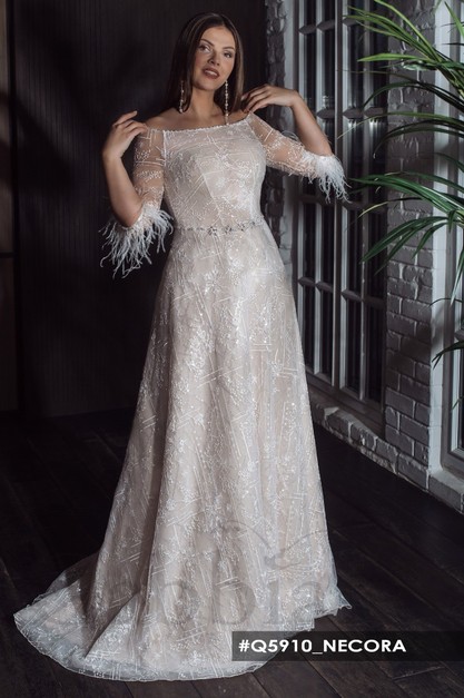 Свадебное платье «Некора»‎ | Свадебный салон GABBIANO в Иркутске