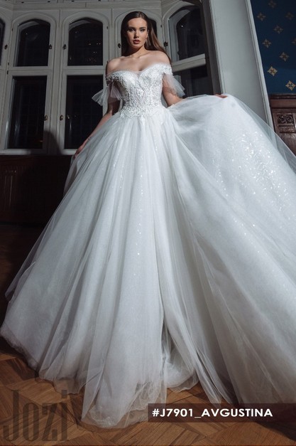 Свадебное платье «Августина»‎ | Свадебный салон GABBIANO в Иркутске