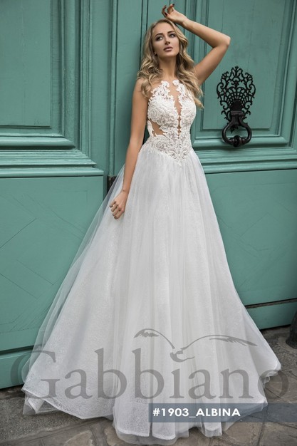 Gabbiano. Свадебное платье Альбина. Коллекция Mon plaisir 