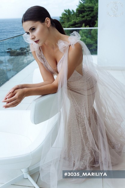 Gabbiano. Свадебное платье Марилия. Коллекция Crystal world 