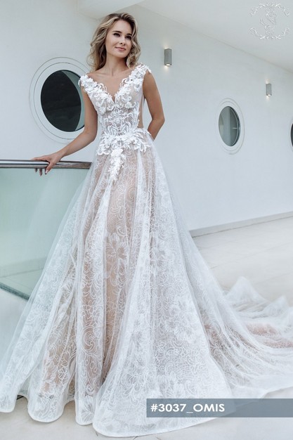 Gabbiano. Свадебное платье Омис. Коллекция Crystal world 