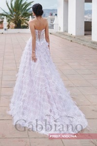 Свадебное платье  Виолина А-силуэт, Кружевные, Закрытые