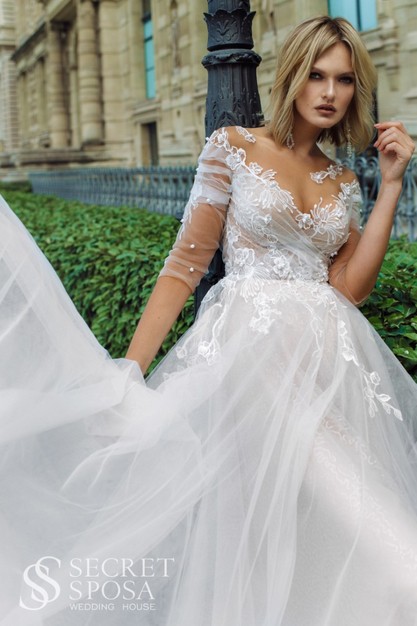 Gabbiano. Свадебное платье Малума. Коллекция Paris Rhapsody 